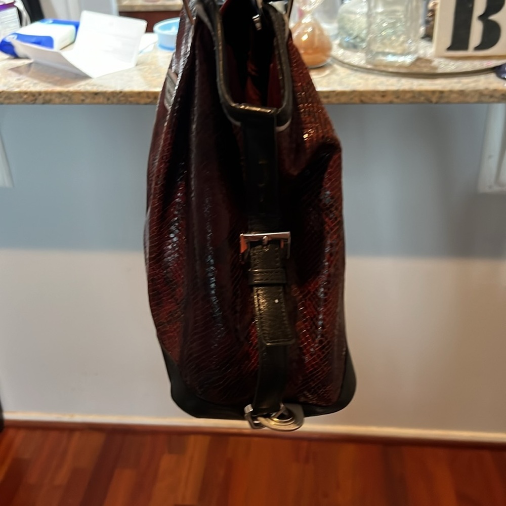 Beautiful Python Leather Longchamp Tote - image 7